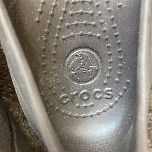 CROCS Sz 10 Tortoise Cap Toe Flats - Picture 6 of 10